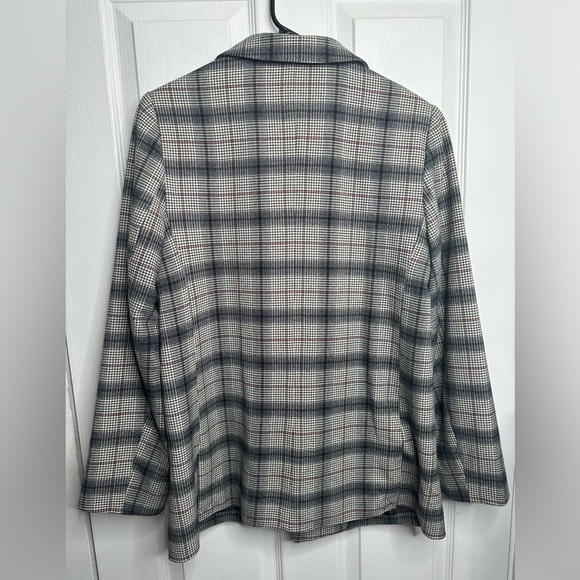 American eagle black flannel blazer - Picture 3 of 4